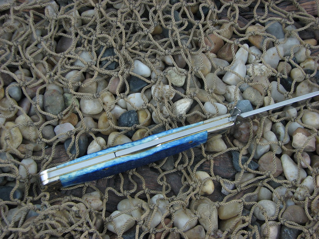 Case XX 2005 Blue Bone Cheetah with TruSharp steel 6111.5L 02839