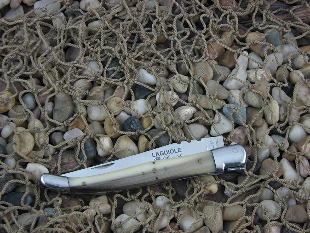 R. David  Buffalo Horn Laguiole with 12C27 steel