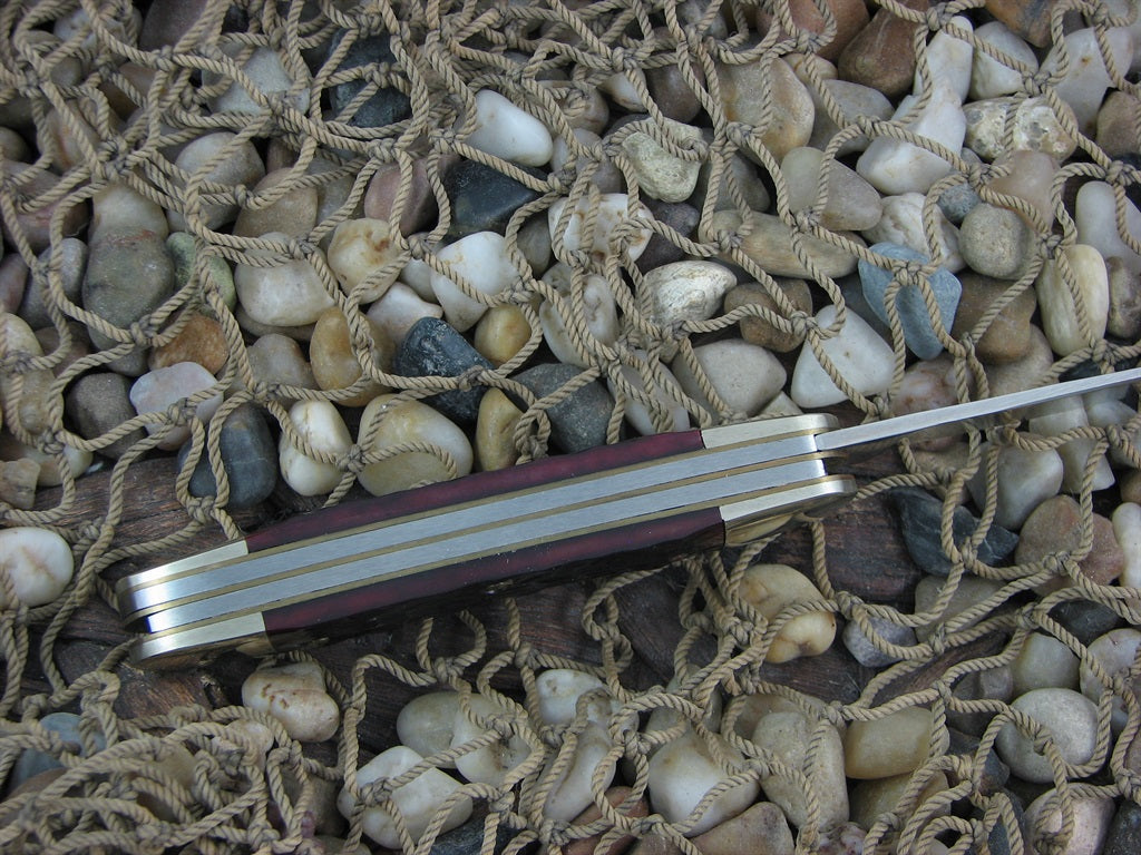 Wostenholm I*XL  Red Bone Canoe with Carbon steel