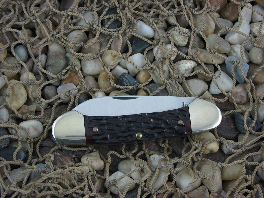 Wostenholm I*XL  Red Bone Canoe with Carbon steel