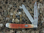 Cripple Creek 1985 Tan Bone Trapper with Carbon steel Model Half Breed