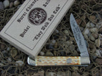 Burnt Chimney 1992 Burnt Bone One Blade Trapper with Stainless steel  