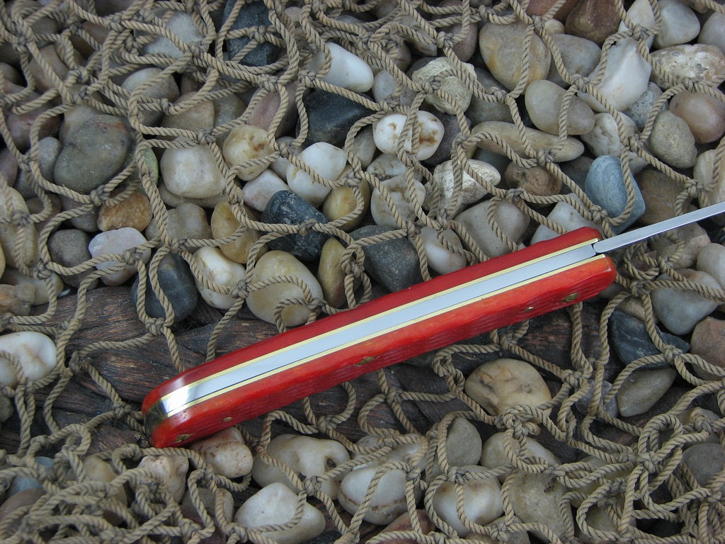 Case XX  Tequila Sunrise Bone Sodbuster Jr with TruSharp steel 6137 57533