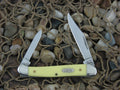Case Millennium 2000 Yellow Delrin Small Copperhead with TruSharp steel 32109 