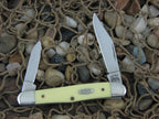 Case Millennium 2000 Yellow Delrin Pen Knife with TruSharp steel 3208 