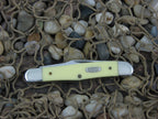 Case Millennium 2000 Yellow Delrin Pen Knife with TruSharp steel 3208 MM224