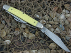 Case Millennium 2000 Yellow Delrin Stockman with TruSharp steel 3347 MM495