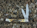 Case Millennium 2000 Burnt Stag Texas Jack with TruSharp steel 52032 