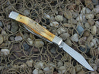 Case Millennium 2000 Burnt Stag Texas Jack with TruSharp steel 52032 MM187