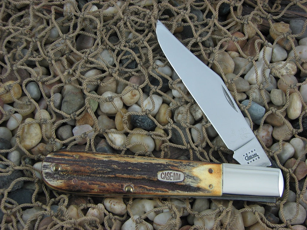 Case Millennium 2000 Burnt Stag Grandaddy Barlow with TruSharp steel 5143 