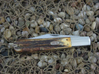 Case Millennium 2000 Burnt Stag Grandaddy Barlow with TruSharp steel 5143 MM295