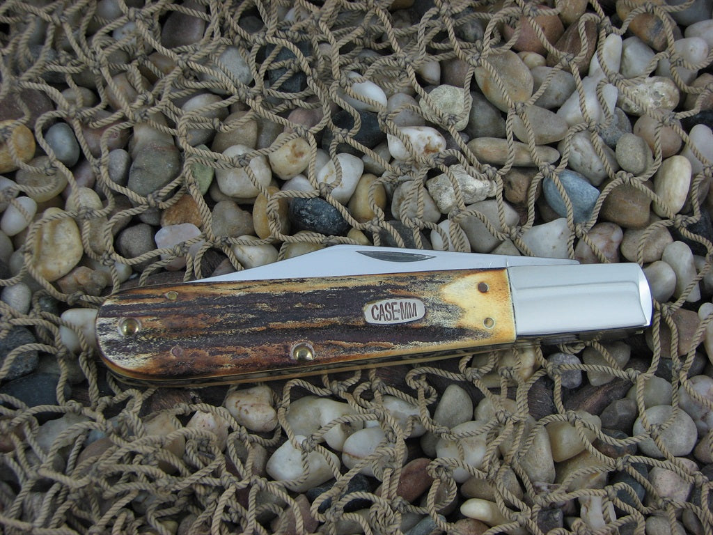 Case Millennium 2000 Burnt Stag Grandaddy Barlow with TruSharp steel 5143 MM295