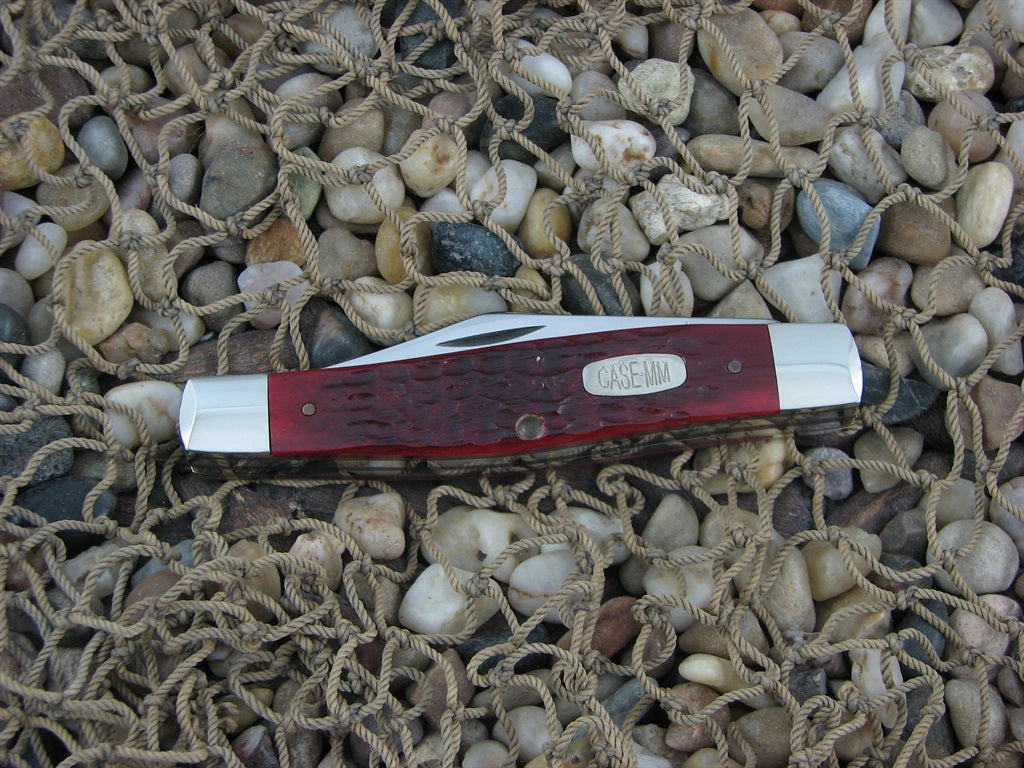 Case Millennium 2000 Red Bone Large Stockman with TruSharp steel 6375 MM078