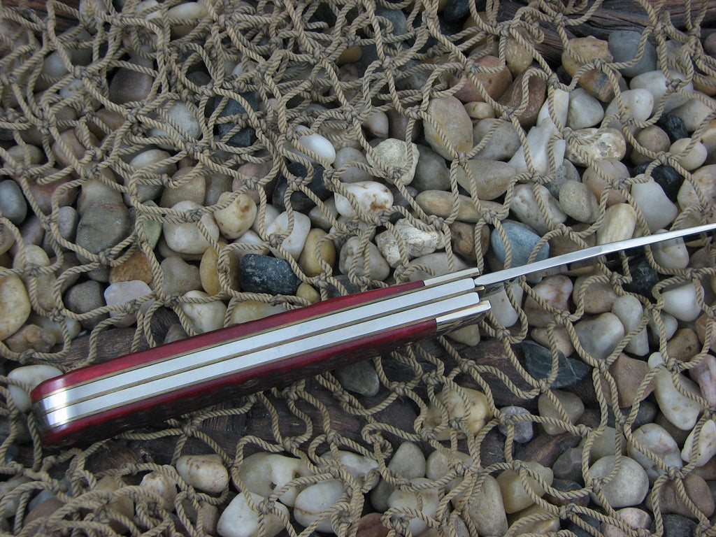 Case Millennium 2000 Red Bone Barehead Trapper with TruSharp steel 6254 MM499