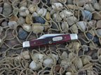Case Millennium 2000 Red Bone Small Stockman with TruSharp steel 6333 MM078