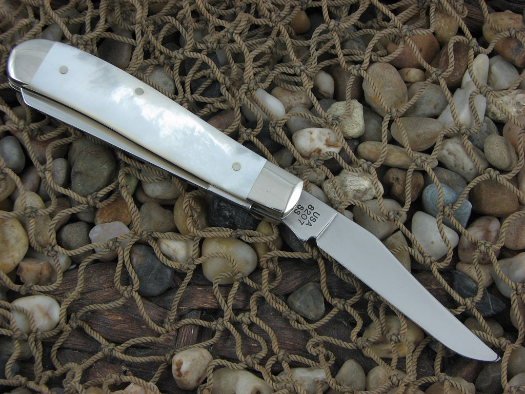 Case Millennium 2000 Genuine Pearl Mini Trapper with TruSharp steel 8207 MM#427