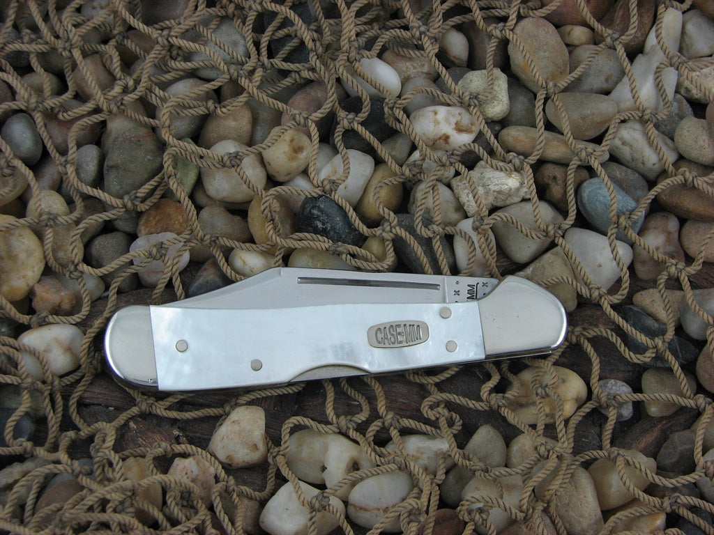 Case Millennium 2000 Genuine Pearl Mini Copperlock with TruSharp steel 81749L MM#139