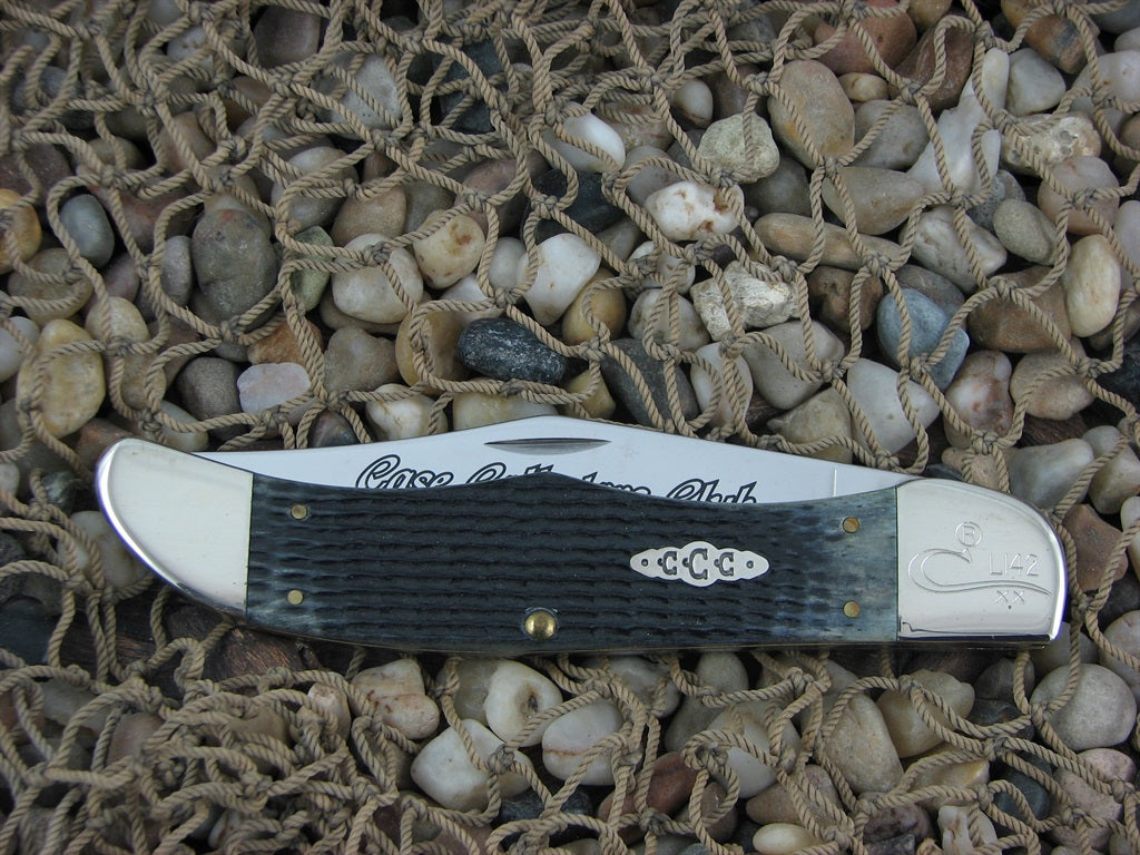 Case Cutlery 2000 Moss Green Bone Folding Hunter with TruSharp steel 6165 R142