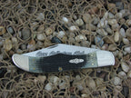Case Cutlery 2000 Moss Green Bone Folding Hunter with TruSharp steel 6165 1/2