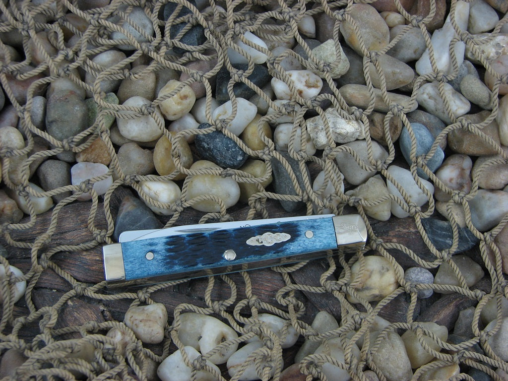 Case Collectors Club 2005 Mediterranean Blue Bone Baby Doc TruSharp 6282 07505