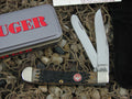 Case Cutlery 2005 Ruger Black Bone Trapper with TruSharp steel 6254 