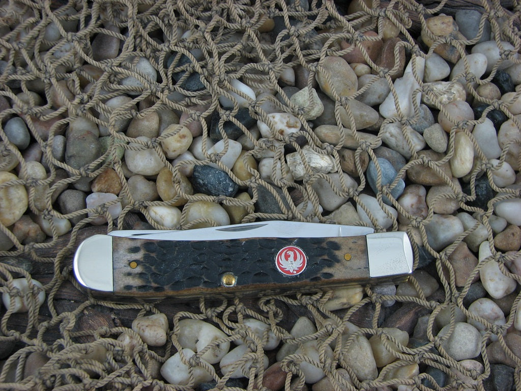 Case Cutlery 2005 Ruger Black Bone Trapper with TruSharp steel 6254