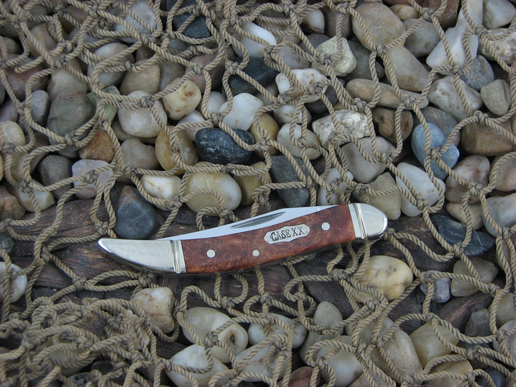 Case Select 2006 Amboyna Burl Tiny Toothpick with TruSharp steel 610096 05410