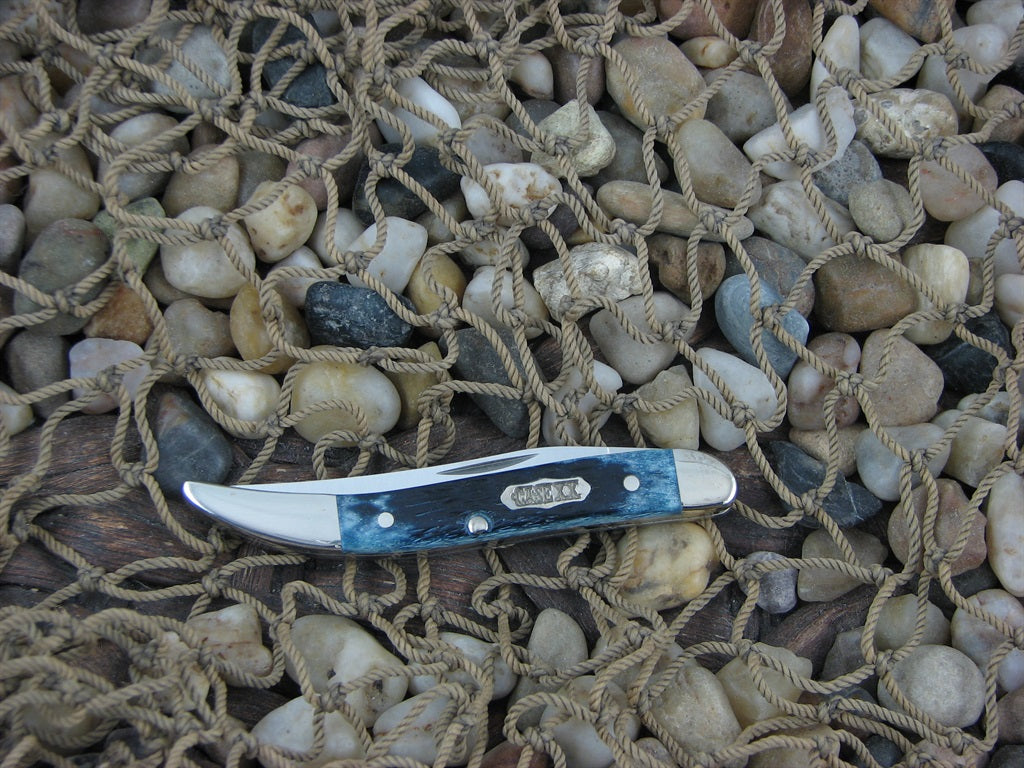 Case Select  Blue Bone Tiny Toothpick with ATS-34 steel 610096