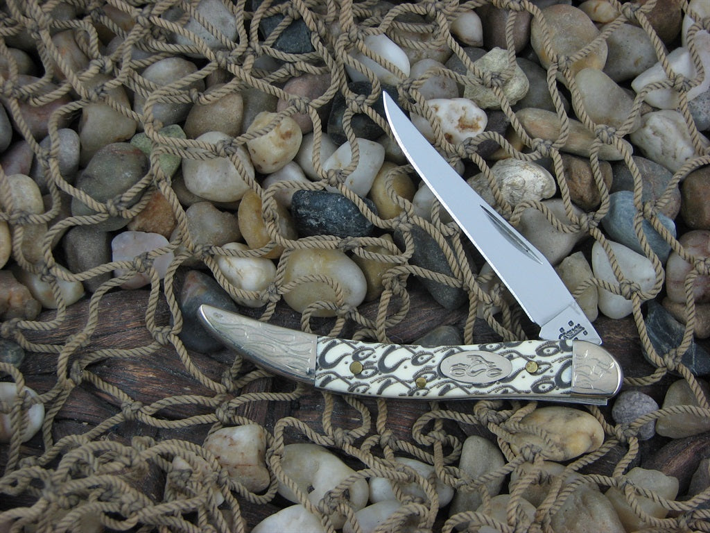 Case Cutlery 2005 White OCC Bone Tiny Toothpick with TruSharp steel 610096