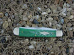 Case Cutlery 2005 Custom Chopper Green Bone Trapper TruSharp 6254 01567