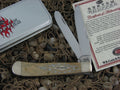 Case Cutlery 2005 New Black Bone Trapper with TruSharp steel 6254 01805
