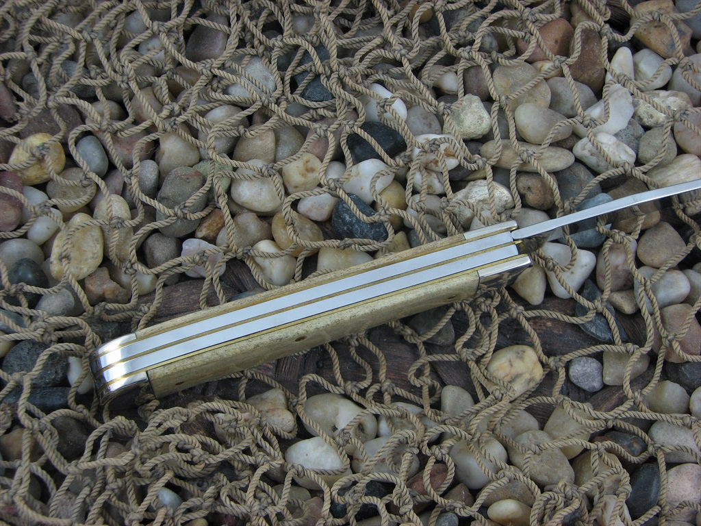Case Cutlery 2005 Custom Chopper New Black Bone Trapper TruSharp 6254 01805