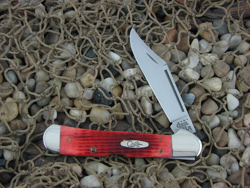 Case XX 2001 Tested Red Bone Copperlock with TruSharp steel 61549L 02594