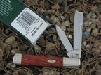 Case Knives 2007 Orange Curly Maple Razor with TruSharp steel 72005RAZ 06338