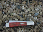 Case Knives 2007 Orange Curly Maple Razor with TruSharp steel 72005RAZ 06338