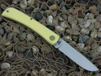 Case Cutlery 1997 John Deere Yellow Delrin Sodbuster Jr with CV steel 3137
