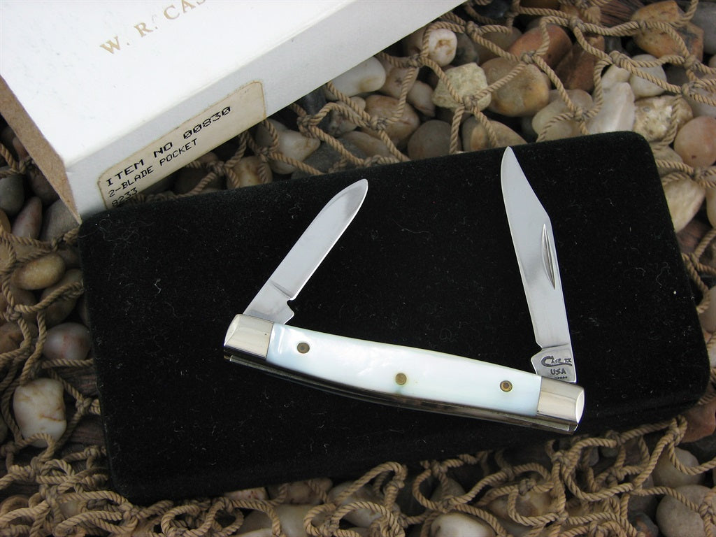 Case Cutlery 1995 Genuine Pearl Pen Knife with TruSharp steel 8233 00830