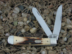 Case Cutlery 1998 Red Stag Trapper with TruSharp steel R5254 