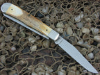 Case Cutlery 2000 Burnt Stag Trapper with TruSharp steel 5254