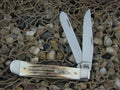 Case Cutlery 2000 Burnt Stag Trapper with TruSharp steel 5254 