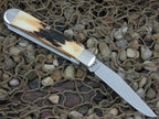 Case Cutlery 2000 Burnt Stag Trapper from The Associates Set TruSharp 5254