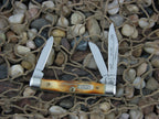 Case Cutlery 1989 Burnt Stag Small Stockman with TruSharp steel 5333 