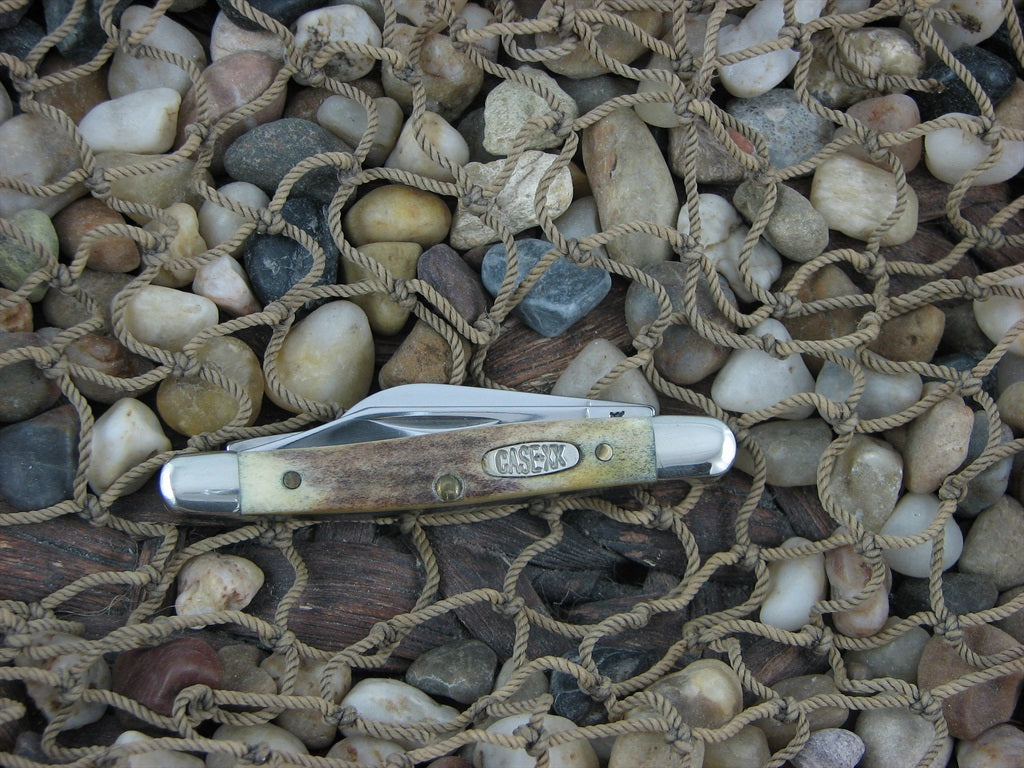 Case Knives 1999 Vintage Stag Small Stockman with TruSharp steel V5327