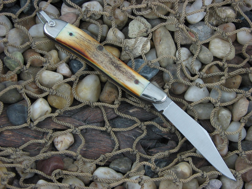 Case Knives 1980 Burnt Stag Peanut with TruSharp steel 5120R