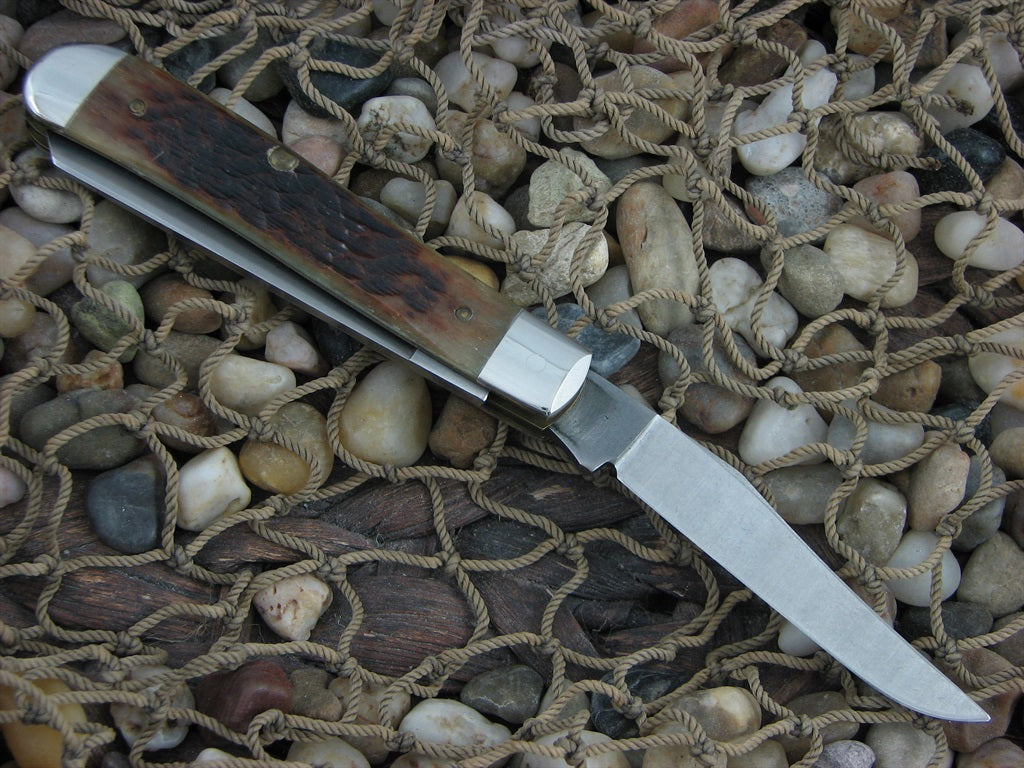 Case XX 1991 Brown Bone Mini Trapper with TruSharp steel 6207