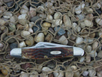 Case XX 1986 Brown Bone Stockman with Carbon steel 6347HP