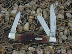 Case XX 1991 Brown Bone Medium Stockman with Carbon steel 63032 