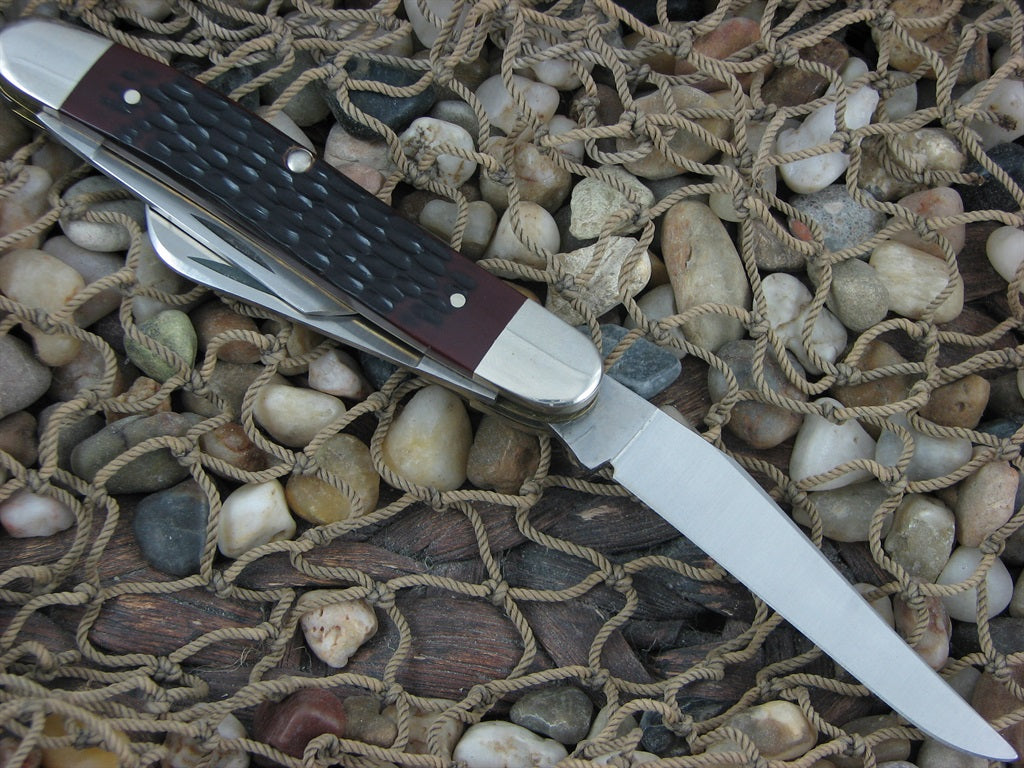 Case XX 1982 Jigged Delrin Stockman with TruSharp steel 6347.5 NM