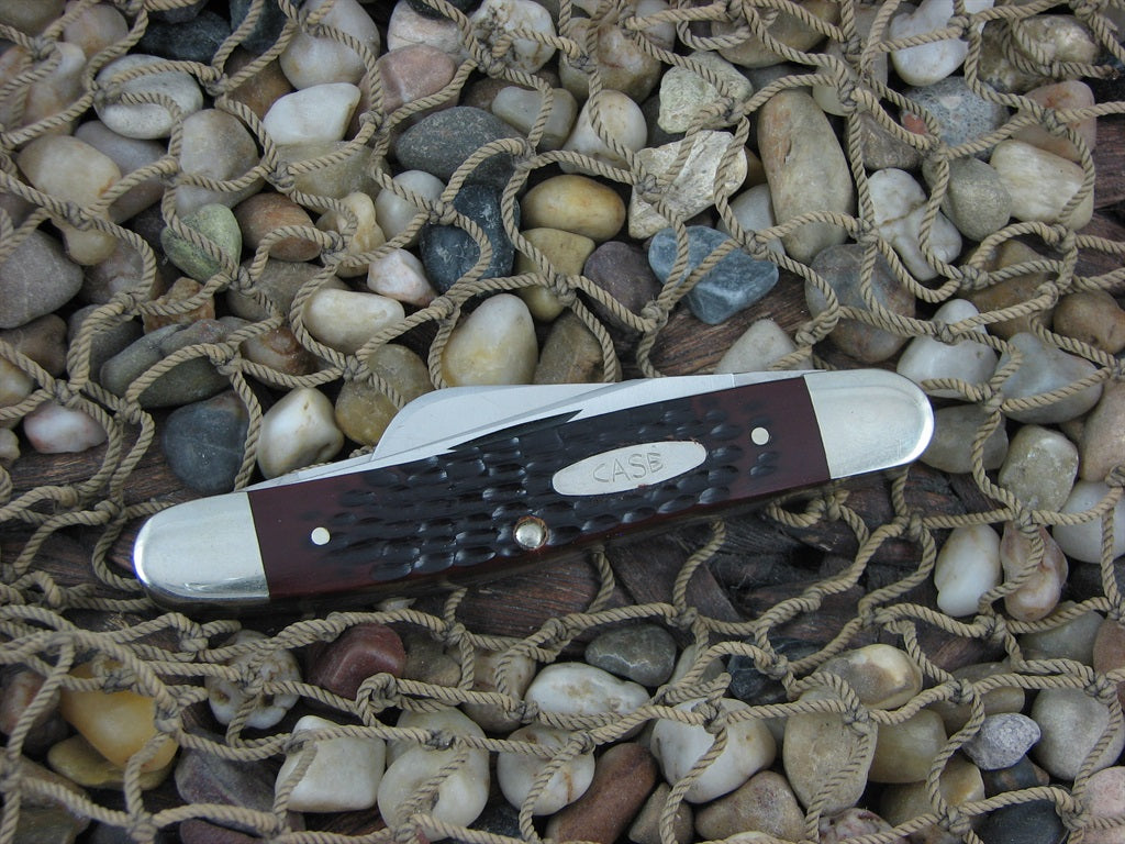 Case XX 1982 Jigged Delrin Stockman with TruSharp steel 6347.5 NM