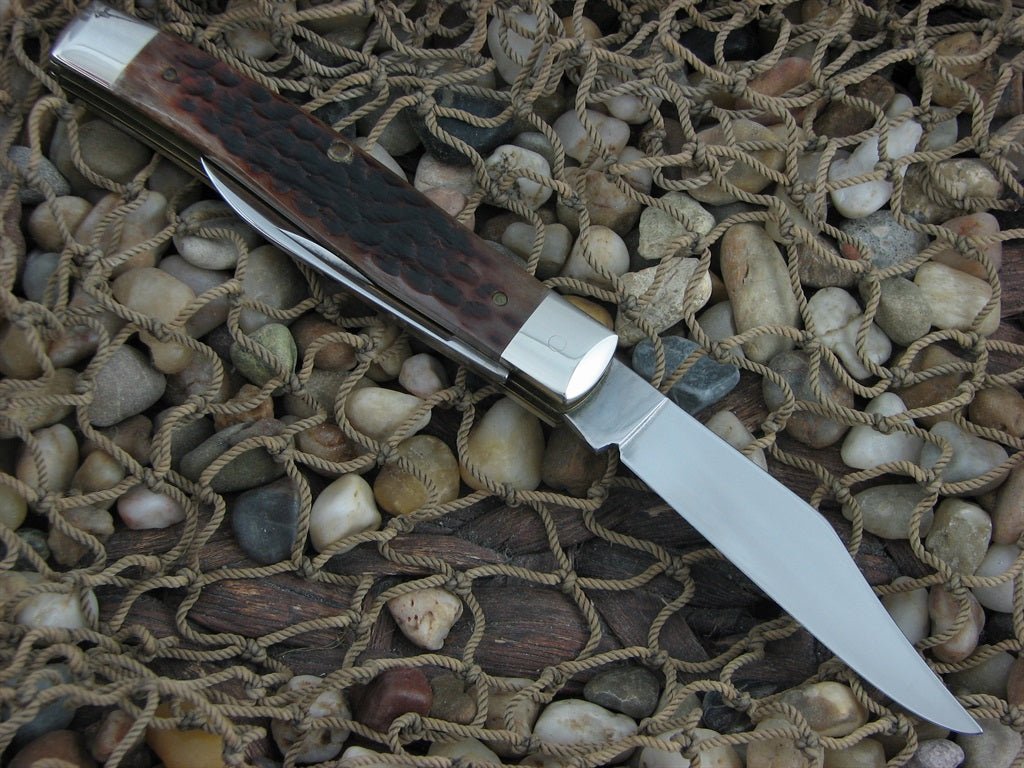 Case XX 1989 Brown Bone Jack with Carbon steel 6292 - Great Knife